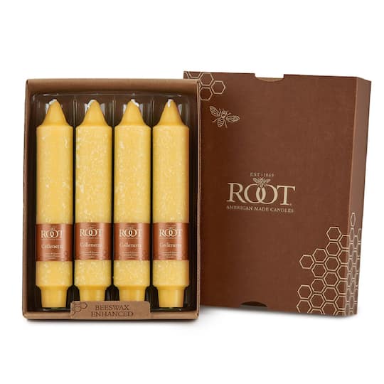 Root Candles 7" Unscented Timberline™ Collenette Taper Candles